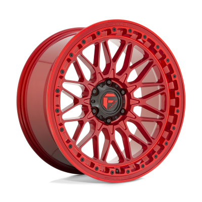 Fuel 1PC - Fuel Off Road D758 TRIGGER 20x9 5x5.0 1mm Candy Red D75820907550