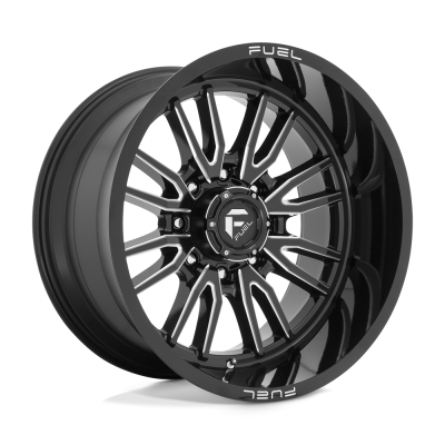 Fuel 1PC - Fuel Off Road D76122201747 D761 CLASH 22x12 8x170 -44mm Gloss Black/Milled