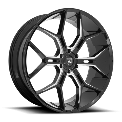 Asanti - Asanti Wheels ABL-38 MONARCH TRUCK 22x9.5 6x120 38mm Black ABL38-22957738BK