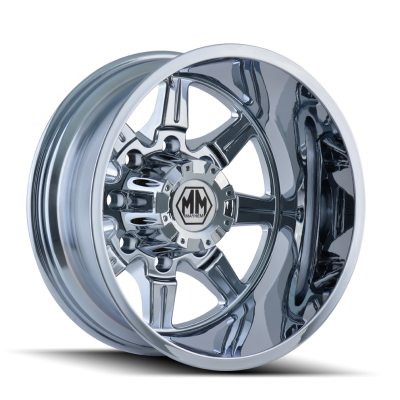 Mayhem - Mayhem Wheels 8101 Monstir Dually 17x6.5 8x200 -140mm Chrome 8101-7677CR