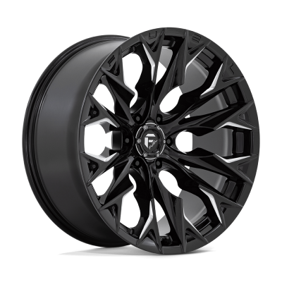 Fuel 1PC - Fuel Off Road D80322008447 D803 FLAME 22x10 6x5.5 -18mm Gloss Black/Milled