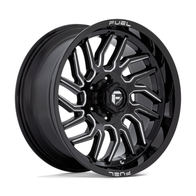Fuel 1PC - Fuel Off Road D807 HURRICANE 20x9 6x5.5 1mm Gloss Black/Milled D80720908450