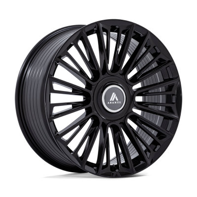 Asanti - Asanti Wheels AB049 PREMIER 22x9.5 5x112 5x120 20mm Gloss Black AB049BX22955920