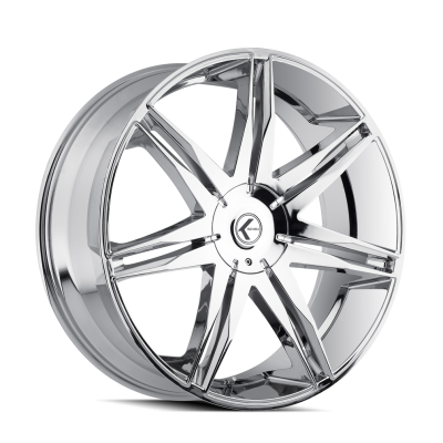 Kraze Wheels - Kraze Wheels KR192 Phase 18x8 5x115/120 40mm Black/Machined KR192-8818BM40