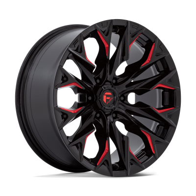 Fuel 1PC - Fuel Off Road D82320908950 D823 Flame 20x9 6x135 1mm Gloss Black/Candy Red