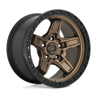 Fuel 1PC - Fuel Off Road D69917907545 D699 KICKER 17x9 5x5.0 -12mm Matte Bronze/Black