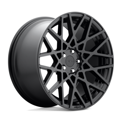 Rotiform - Rotiform Wheels R112 BLQ 18x8.5 5x112 35mm Matte Black R1121885F8+35