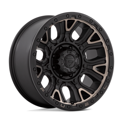 Fuel 1PC - Fuel Off Road D824 TRACTION 20x9 8x180 1mm Matte Black D82420901850