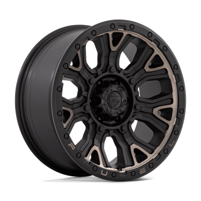 Fuel 1PC - Fuel Off Road D824 TRACTION 20x9 6x5.5 1mm Matte Black D82420908450