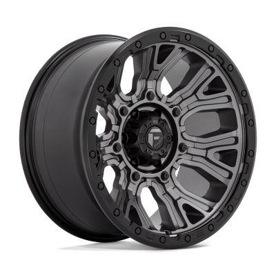 Fuel 1PC - Fuel Off Road D825 TRACTION 20x10 6x5.5 -18mm Matte Gunmetal/Black D82520008447