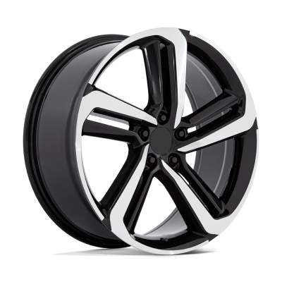 Performance Replicas - Performance Replicas PR216 18x8 5x4.5 45mm Gloss Black/Machined 216BM-886545