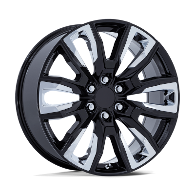 Performance Replicas - Performance Replicas PR225BP22906128 PR225 22x9 6x5.5 28mm Gloss Black