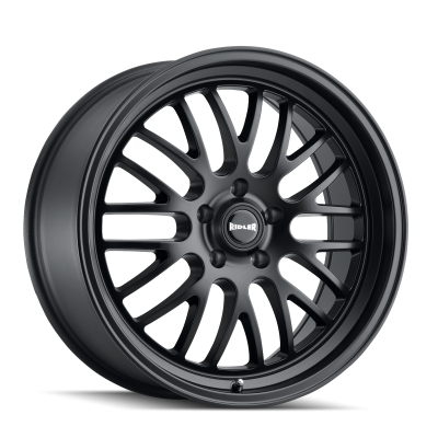 Ridler Wheels - Ridler Wheels 607 Series 18x9.5 5x4.5 6mm Matte Black 607-8965MB