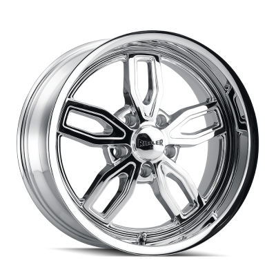 Ridler Wheels - Ridler Wheels 608 Series 18x8 5x5.0 0mm Chrome 608-8873C