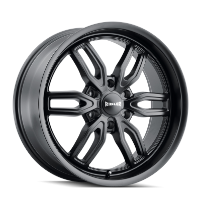 Ridler Wheels - Ridler Wheels 609-22936MB30 609 Series 22x9.5 6x135 30mm Matte Black