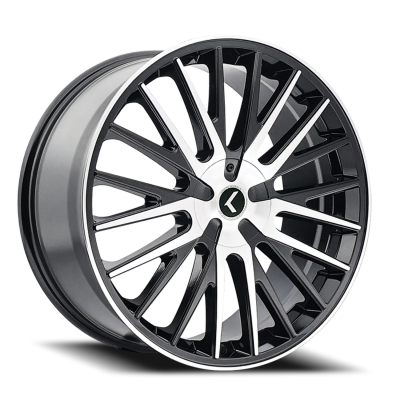 Kraze Wheels - Kraze Wheels KR142 Scrilla 26x10 5x115/120 18mm Satin Black KR142-26118B18