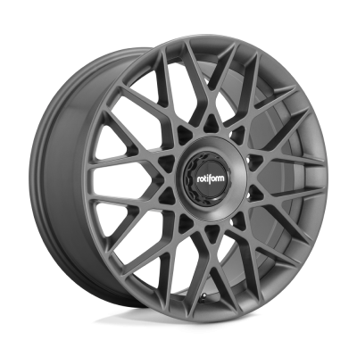Rotiform - Rotiform Wheels R166 BLQ-C 19x8.5 5x112 35mm Anthracite R1661985F8+35A