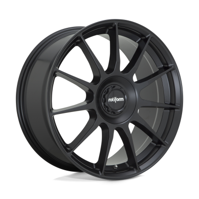 Rotiform - Rotiform Wheels R168 DTM 18x8.5 5x112 5x120 45mm Satin Black R1681885F4+45