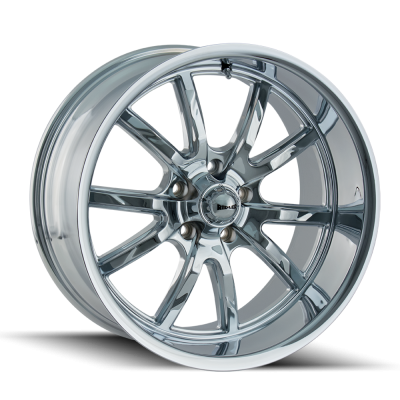 Ridler Wheels - Ridler Wheels 650 Series 15x8 5x5.0 0mm Chrome 650-5873C