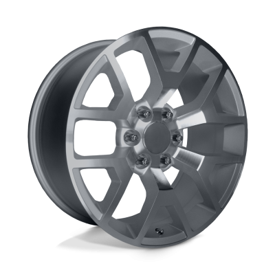 Performance Replicas - Performance Replicas PR169 22x9 6x5.5 28mm Silver/Machined 169S-2295828
