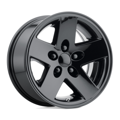 Performance Replicas - Performance Replicas PR185 16x8 5x4.5 0mm Gloss Black 185GB-68650