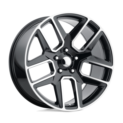 Performance Replicas - Performance Replicas PR192 20x9 5x5.5 19mm Gloss Black/Machined 192BM-298519