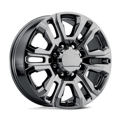 Performance Replicas - Performance Replicas PR207 20x8.5 8x180 47mm Black Chrome 207BC-288047