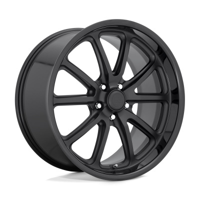 US Mag 1PC - US Mag Wheels U123 RAMBLER 18x8 5x4.75 1mm Gloss Black/Matte Black U12318806145