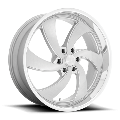 US Mag 1PC - US Mag Wheels U134 DESPERADO 24x10 6x135 25mm Silver/Brushed U134240089+25R