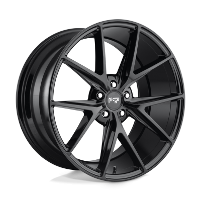 Niche 1PC - Niche Wheels M119 MISANO 20x10 5x120 40mm Gloss Black M119200021+40