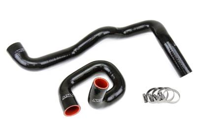 HPS Performance - HPS 57-1287-BLK Black Radiator Hose Kit for 13-18 Ford Focus ST Turbo 2.0L