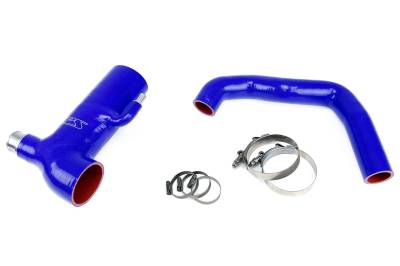 HPS Performance - HPS 57-1293-BLUE Blue Air Intake Kit Post MAF Hose for 13-20 Subaru BRZ