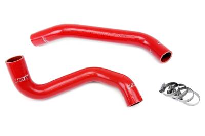 HPS Performance - HPS 57-1305-Red Red Radiator Hose Kit for 10-15 Chevy Camaro 3.6L V6
