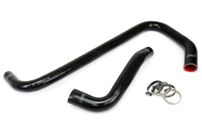 HPS Performance - HPS 57-1307-BLK Silicone Replace OEM Rubber Radiator Coolant Hoses
