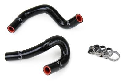 HPS Performance - HPS 57-1309-BLK Black Heater Coolant Hose Kit for 90-93 Mazda Miata 1.6L