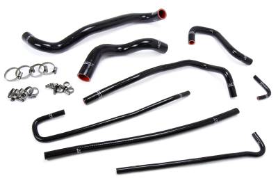 HPS Performance - HPS 57-1316-BLK Black Radiator/Heater Coolant Hose Kit for 97-04 Chevy Corvette