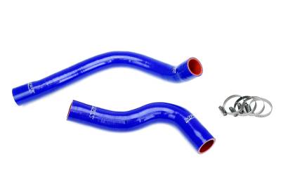 HPS Performance - HPS 57-2035-BLUE Blue Radiator Coolant Hose Kit for 81-85 Mercedes-Benz 380SL V8