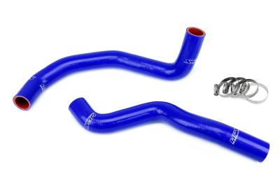 HPS Performance - HPS 57-1967-BLUE Blue Radiator Coolant Hose Kit for 12-14 Audi A6 A6 Quattro