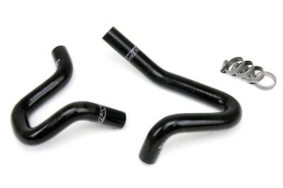 HPS Performance - HPS 57-1324H-BLK Black Heater Coolant Hose Kit for 10-14 Hyundai Genesis 2.0T