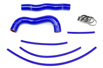HPS Performance - HPS 57-1324R-BLUE Blue Radiator Hose Kit for 13-14 Hyundai Genesis Coupe