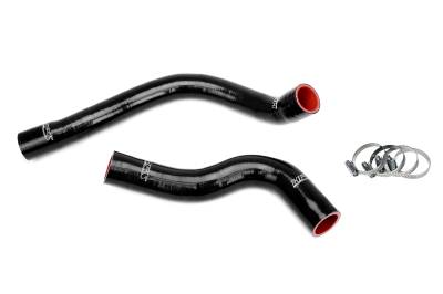 HPS Performance - HPS 57-2035-BLK Black Radiator Coolant Hose Kit for 81-85 Mercedes-Benz 380SL V8
