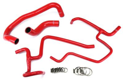 HPS Performance - HPS 57-1327-RED Red Radiator/Heater Coolant Hose Kit for 05-10 Chrysler 300C