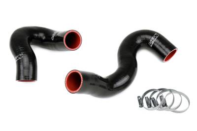 HPS Performance - HPS 57-1968-BLK Black Radiator CoolantHose Kit for 12-14 Audi A7 Audi A6 Quattro