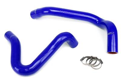 HPS Performance - HPS 57-1331-BLUE Blue Radiator Hose Kit for 99-01 Ford F350 Superduty 7.3L