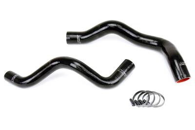 HPS Performance - HPS 57-1332-BLK Black Radiator Hose Kit for 94-95 Ford Mustang Base V6 3.8L