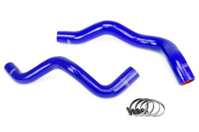 HPS Performance - HPS 57-1332-BLUE Blue Radiator Hose Kit for 94-95 Ford Mustang Base V6 3.8L
