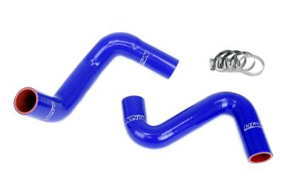 HPS Performance - HPS 57-1992-BLUE Blue Radiator Coolant Hose Kit Nissan 240SX S13 S14 S15 LS Swap