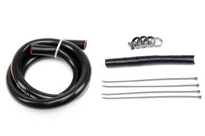 HPS Performance - HPS 57-1335-BLK Black Heater Coolant Hose Kit for 91-01 Jeep Cherokee XJ 4.0L