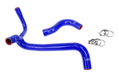 HPS Performance - HPS 57-2041-BLUE Blue Radiator Coolant Hose Kit for 84-93 Mercedes-Benz 190E