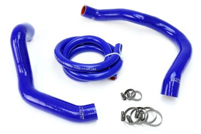HPS Performance - HPS 57-1338-BLUE Radiator/Heater Coolant Hose Kit for 91-01 Jeep Cherokee XJ